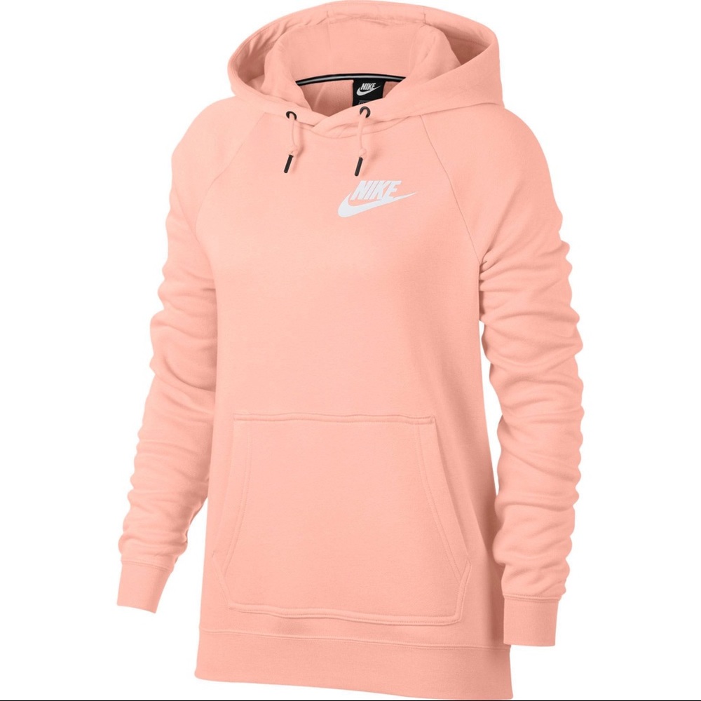 Pink nike hoodie